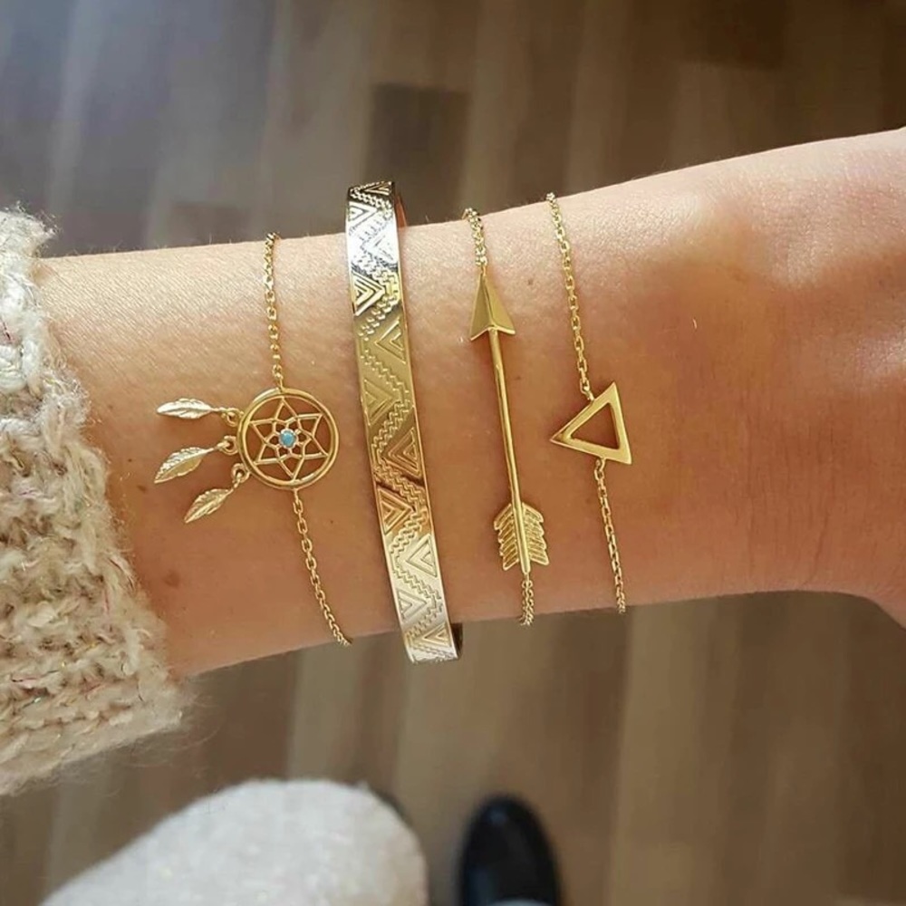 🆕 4-pc Bracelet Stack